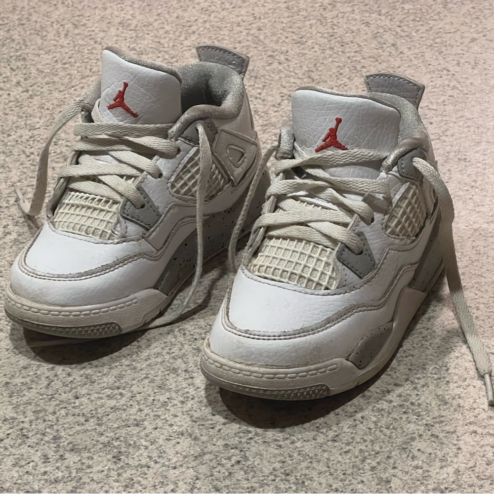 Jordan 4 retro white Oreo toddler 9c